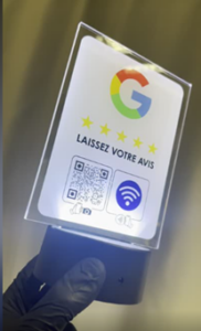 Support pour les avis google pris en main